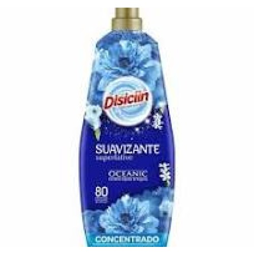 DISICLIN SUAVIZANTE CONC. OCEANIC  80 LAV. C/10 SUAVIZANTES DE ROPA